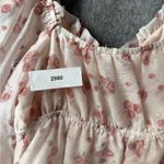 Storia  Women Size Medium Toile Floral Baby Doll Top NWT‎ Photo 6