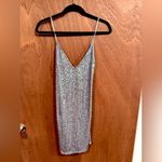 Victoria's Secret ‎ Lilac Sequin Slip Dress size L Photo 2