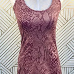 Lululemon  Cool Racerback Tank Top Desert‎ Snake Berry Multi Pink Red Size 4 Photo 0