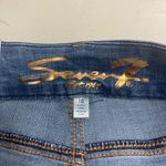 Seven7 Women’s Tummyless High Rise Skinny Distressed Jeans Blue Inseam 29” Photo 6