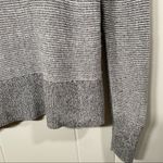 Calvin Klein Jeans Gray Marl Knit Ribbed Sweater Long Sleeves Size Medium Photo 3