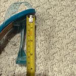 Tony Bianco  WOMENS 7  Blue and Transparent Heels Photo 5