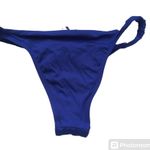 Vitamin A  California High-Leg Bikini Bottom Navy Blue Size Small Photo 2