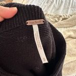Free People  Women’s Small Black Ottoman Slouchy Tunic Sweater Photo 3