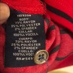 Tommy Hilfiger 💙SALE 3/$25 BOATNECK STRIPED RED DENIM STRETCH KNIT DRESS Photo 6