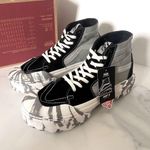 Vans SK8-Hi Tapered Modular Moon Rocks Black Women 8.0 US VN0A7Q5TBRF Photo 4