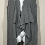 Matilda Jane  Grey Sleeveless Open Cardigan Size Small Photo 0