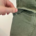 Gap  Easy Cargo Jean Olive Green Tie Waist Women's Size Medium Photo 4
