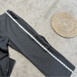 Mango MNG Wide Leg Cargo Pockets Knitted Pants Pull On in Dark Heather Grey S Photo 14
