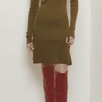 Derek Lam  Crosby 10 Vanessa Ribbed Knit Flounce Dress Photo 0