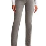 Abercrombie & Fitch The Ankle Straight Ultra High Rise Jeans Size 25 Grey Photo 0