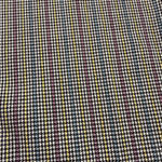 Investments Women's  Plaid Ankle Pants Size 16 Black Multi-color Photo 1