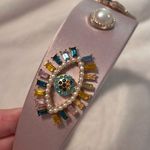 Women’s Multicolor Eye & Pearl Jeweled Embellished Headband Purple Photo 3