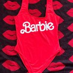 Forever 21 Barbie red swimsuit bodysuit one piece S Photo 0