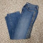 Eddie Bauer  boyfriend crop embroidered jeans Photo 0