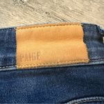 Paige Cheeky High Rise, Distressed Blue Jeans, Woman’s Size 25 Photo 6