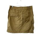 J.Crew  Y2K Khaki Mini 100% Cotton Cargo Skirt Women's Size 8 Photo 3