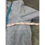 Gap  Fitted Boyfriend Shirt Light Blue Silver Dots Long Sleeve Collared‎ ButtonUp Photo 7