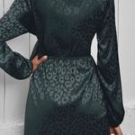 SheIn Evergreen Leopard Print Slip Dress Photo 1