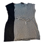 J.Crew  Women's Dress Bundle | 2 Casual Cotton Tie-Waist Dresses | Size Large Photo 0