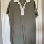 Everlane  Sage Green Collared Shirt Dress size medium Photo 3