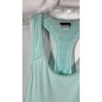 Adidas Women's Scoop Neck Mesh Racerback Tank Top Turquoise Size Medium Photo 1