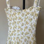 House Of CB  XS D-DD ‘Rosalee’ White Vintage Floral Print Cotton Bustier Sundress Photo 6
