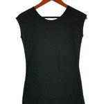 Mod Bod Womens Black Sleeveless Fitted Top S Cotton & Spandex Blend Photo 1