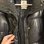 Abercrombie & Fitch Vegan Leather Ultra Puffer Coat Photo 4