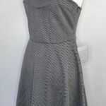 The Vanity Room New Herringbone Cut Out Back Sweetheart Fit & Flare Dress Photo 8