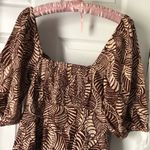 Mango New  MNG Printed mini dress with balloon sleeves, size S, size US 4 Photo 8