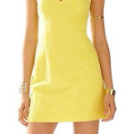 Lilly Pulitzer Pineapple Shift Dress Yellow Size 6 Photo 0