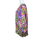 Paradizia Colorful Silky Swim Cover Up Kaftan Poncho Tie Dye Sequin Boho One Sz Pink Size undefined Photo 5