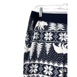 Old Navy Old Navy XL Fleece Pajama Pants Navy White Polar Bear Fair Isle Cozy Winter Photo 8