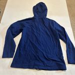 Savvy Sport Medium Navy Blue Athletic Sinched Jacket Zip Up Casual Womens Photo 2