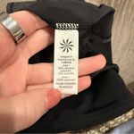 Athleta  Black Tuscan Vine Reflective Ready Set Go Short Photo 4