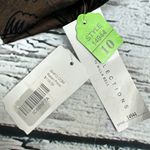 KM Collections by Milla Bell Vintage‎ Bronze Blouse w/ Brooch [Size 10] NEW NOS Brown Photo 1