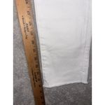 AG Adriano Goldschmied  Size 24 The Isabelle High Rise Straight Crop Denim White Photo 9