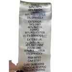 Tommy Hilfiger  Women Pullover Pants Straight Leg Linen Blend White Size 12 Photo 4