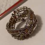 Women’s Chunky Stretchy Bracelet Cuff Beaded Multi Color Photo 6