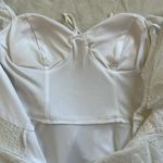 I.N. San Francisco  Ivory Eyelet Dress, size Medium, NWT Photo 6