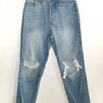 Urban Outfitters BDG High-Waisted Slim Straight Jean Ripped Light Wash Sz 27 Photo 2