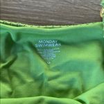 Monday Swimwear green Bikini Bottom Size M Photo 1