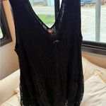 Pretty Angel  Black Lace Midi Dress small/Medium Photo 8