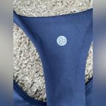 Zella Navy Blue Racerback Sports Bra with Wide Elastic Band Photo 3