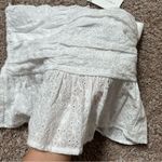 Line and Dot Revolve  Eyelet Lace Peplum Tube Top Photo 8