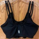 Free People FP Movement Hot Tip Double Strap Workout Crop Top‎ Black Size Large Photo 11