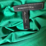 BCBGMAXAZRIA  One-Shoulder Teal Dress Photo 4
