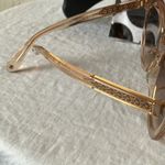 Kate Spade : Lillian Crystal Beige Sunglasses- Brown/Pink gradient- Case & Cloth Photo 4