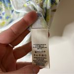 Free People We‎ the  Sam Off The Shoulder White Tea Combo Floral Top Sz Medium Photo 3